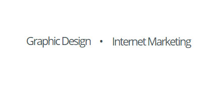 Graphic Design, Internet marketing